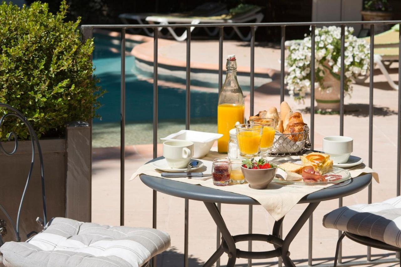 Hotel Le Pre Galoffre Nimes Bagian luar foto